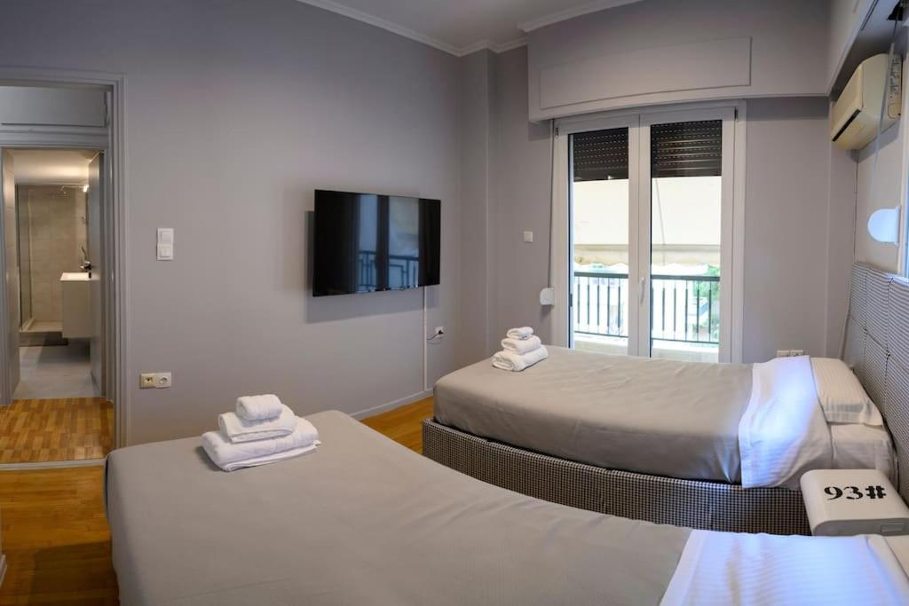 Apartmán Seaview Orchid 2 Bed Elegance Atény Exteriér fotografie
